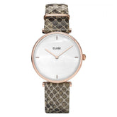 Cluse Beige Leather Watch -   -  Cluse.